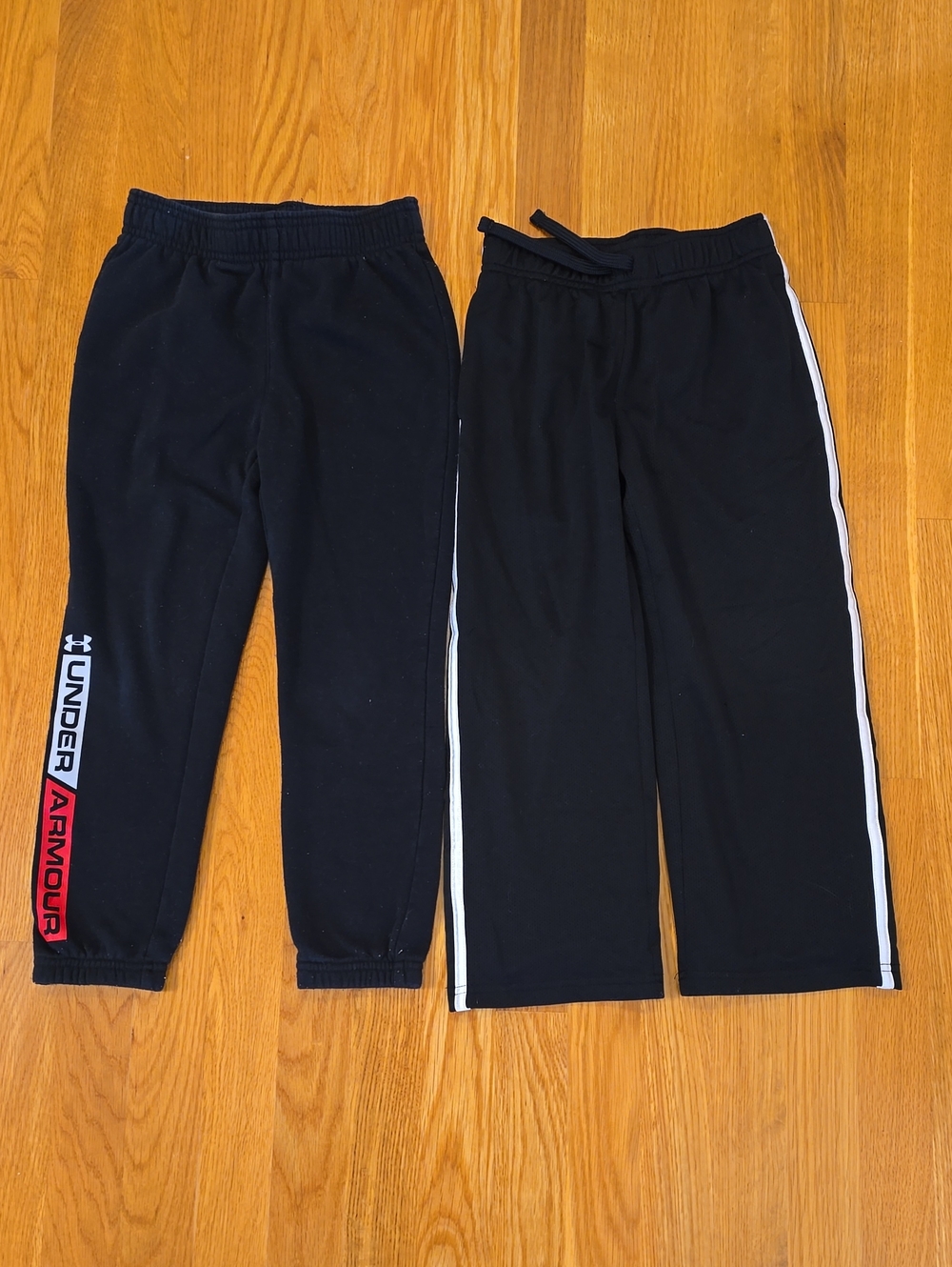 Under Armour Kids Black Sweat Pants And Jumping Bean Black Jogger Pant Boys